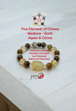 Load image into Gallery viewer, The Five Elements of Chinese Medicine - A Collection of Bracelets Representing Metal, Water, Wood, Fire, Earth