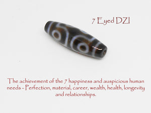 Amethyst with DZI Bracelet - Healing Gemstones