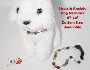 Pet Necklace - Stress & Anxiety - Healing Gemstones