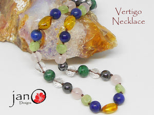 Vertigo Necklace - Healing Gemstones